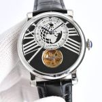 SJ Factory Rotonde de Cartier Watch Stainless Steel Automatic Movement 45*13MM Watch